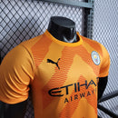 Camiseta de portero Puma del Manchester City 22/23 para hombre - Naranja