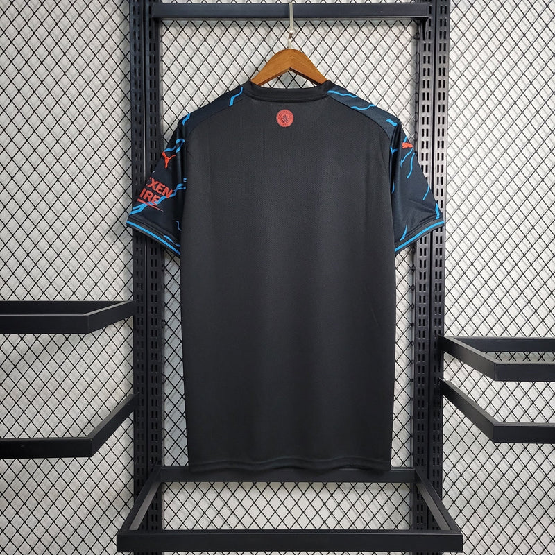 Camiseta de entrenamiento Puma Manchester Third III para hombre 23/24 Fan - Azul