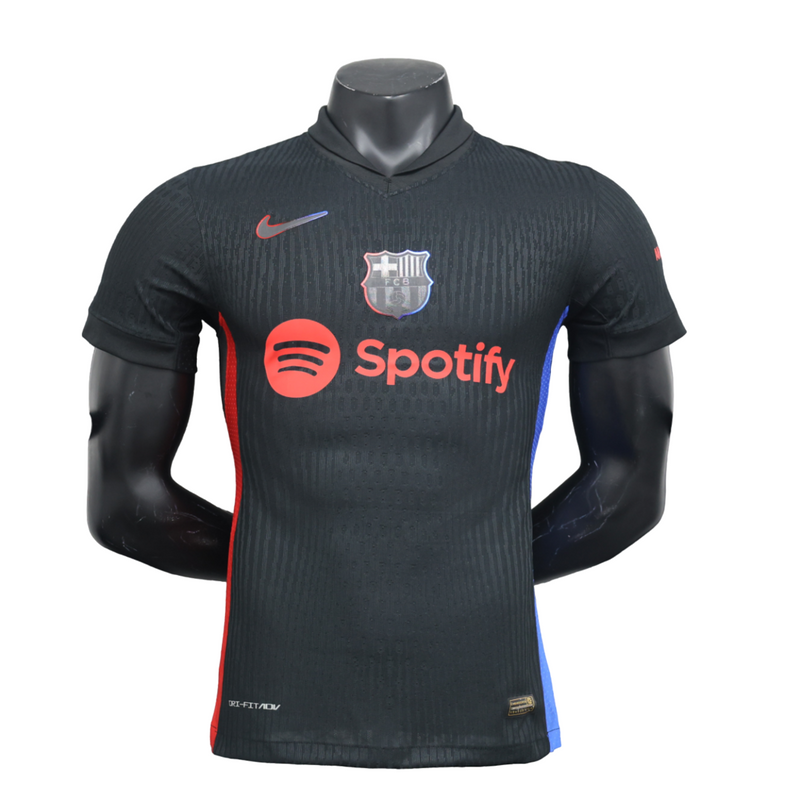 Camiseta visitante del Barcelona 24/25 - Jugador - Negra