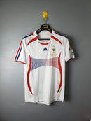 Camiseta Adidas de visitante de Francia Retro II 2006 para hombre - Blanca