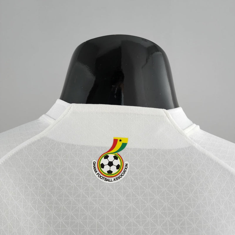 Camiseta de jugador de la selección nacional de Ghana 22/23 de Puma para hombre - Blanco
