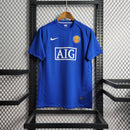 Camiseta Nike retro para hombre del Manchester United II 07/08 - Azul
