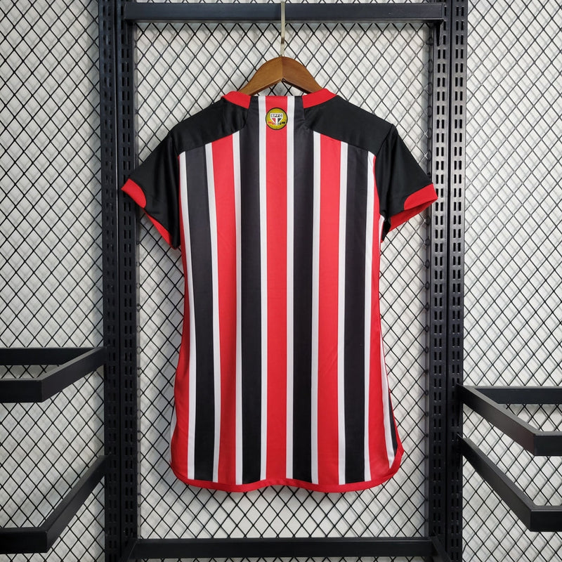 Camiseta de aficionado São Paulo II 23/24 Adidas Mujer - Tricolor