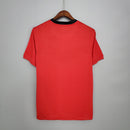 Camiseta Nike retro de local del Manchester United 09/10 para hombre - Roja