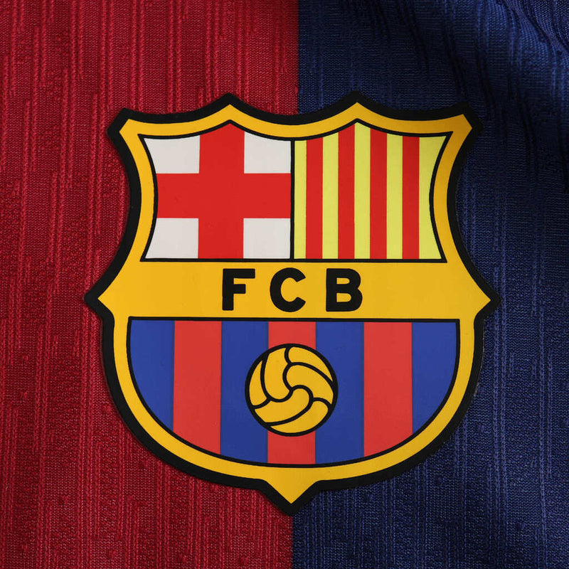 Camiseta local del Barcelona 24/25 - Jugador - Rojo y Azul