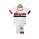Camiseta + pantalón corto São Paulo Primera Equipación I 24/25 Niño Blanco