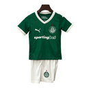 Camiseta y pantalón corto Palmeiras Home I 25/26 para niños - Verde
