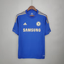 Camiseta retro de aficionado del Chelsea 12/13 para hombre - Azul