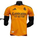 Camiseta Adidas de jugador del Real Madrid Visitante II 2024/25 para hombre - Naranja