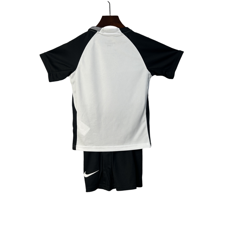 Camiseta y pantalón corto local del Corinthians - Blanco