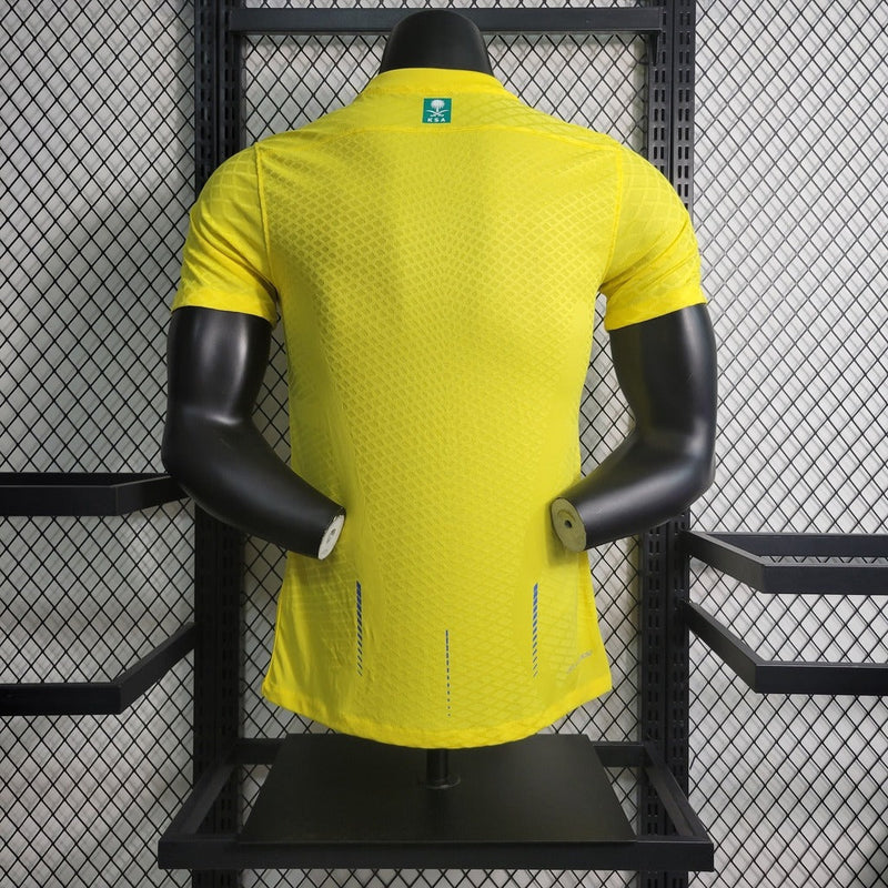 Camiseta local del Al-Nassr I - 23/24 Jugador Nike Hombre - Amarillo