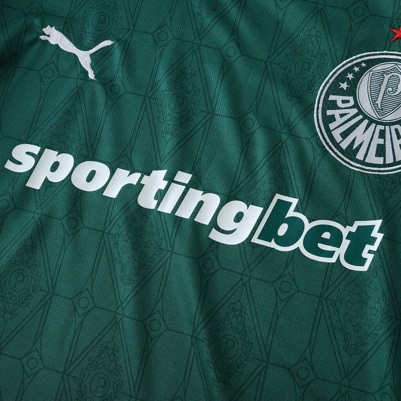 Camiseta de local del Palmeiras 2025/26 para hombre - Verde