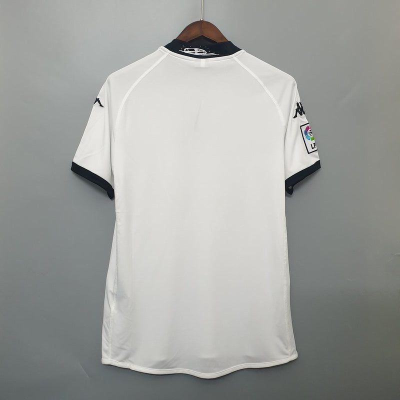Camiseta retro de aficionado Kappa Valencia Home 09/10 para hombre - Blanca