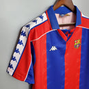 Camiseta retro de aficionado del Barcelona 92/94 para hombre de Kappa - Roja