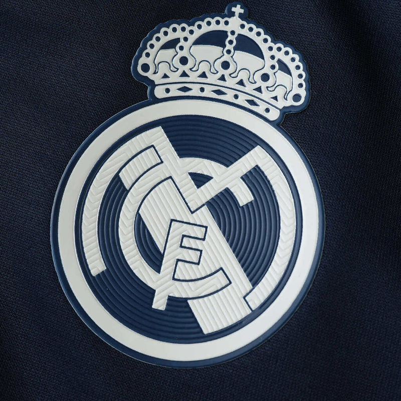 Camiseta retro de aficionado del Real Madrid Visitante II 15/16 para hombre - Azul