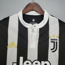 Camiseta Adidas Retro Juventus I 17/18 para hombre - Blanco y negro