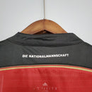 Camiseta retro de visitante de la selección alemana II 2014 de Adidas para hombre (roja y negra)