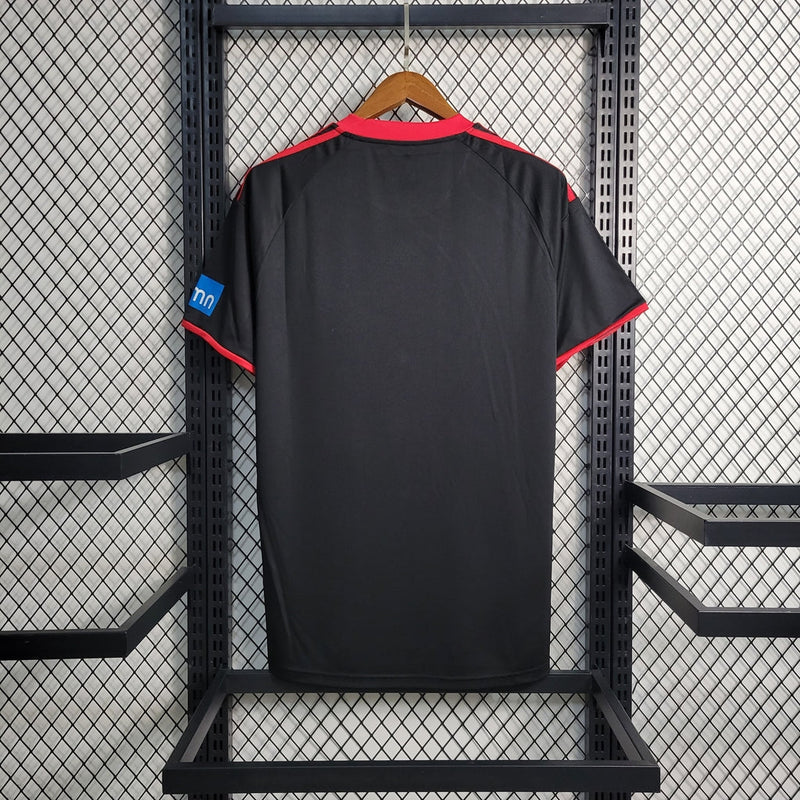 Camiseta retro de aficionado Adidas Benfica II 10/11 para hombre - Negra