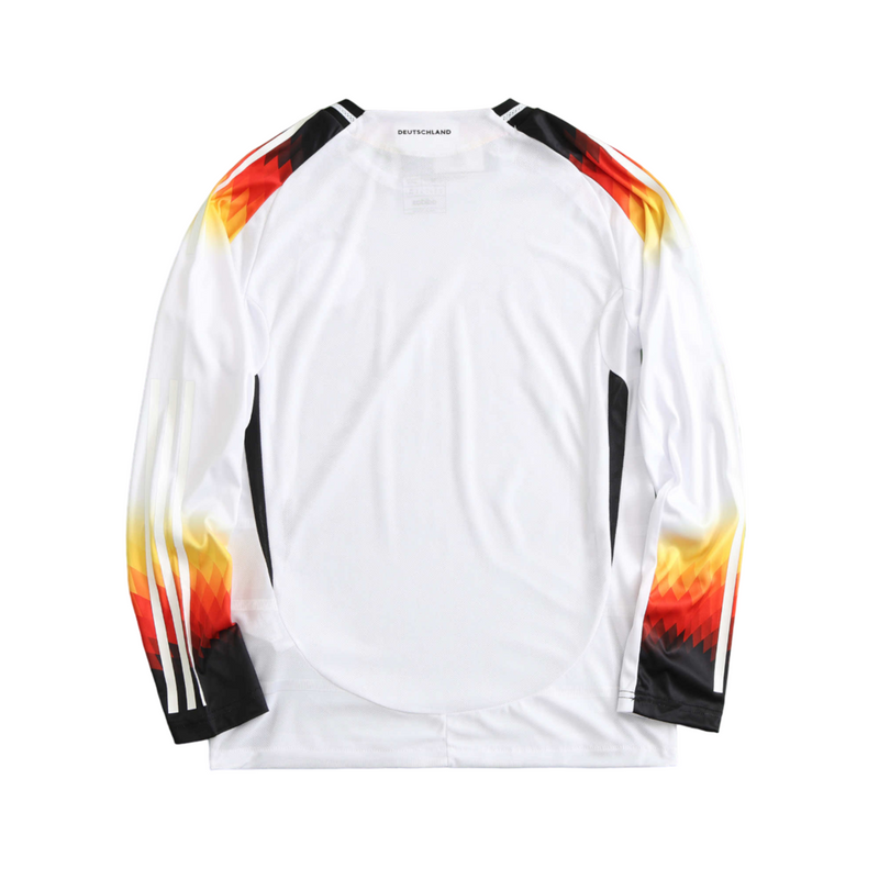 Camiseta de manga larga para hombre de la selección alemana local 24/25 - Blanca