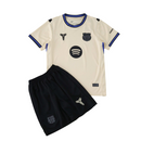 Camiseta y pantalón corto infantil Barcelona Reserve 25/26 - Beige