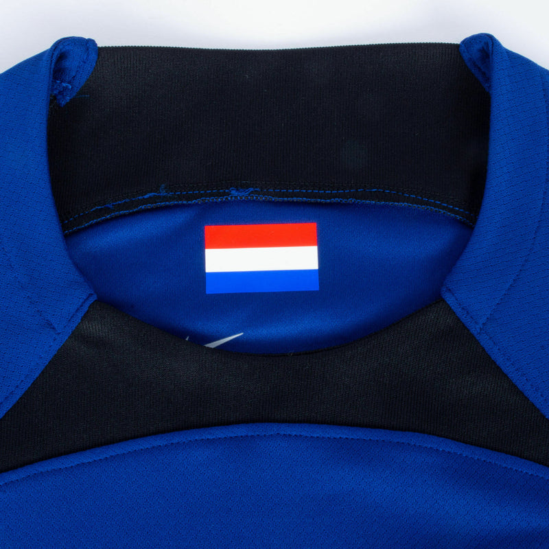 Camiseta Nike de visitante de la selección nacional de Países Bajos 22/23 para hombre - Azul