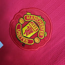 Camiseta retro Nike para aficionado del Manchester United 2008 (para hombre) - Roja