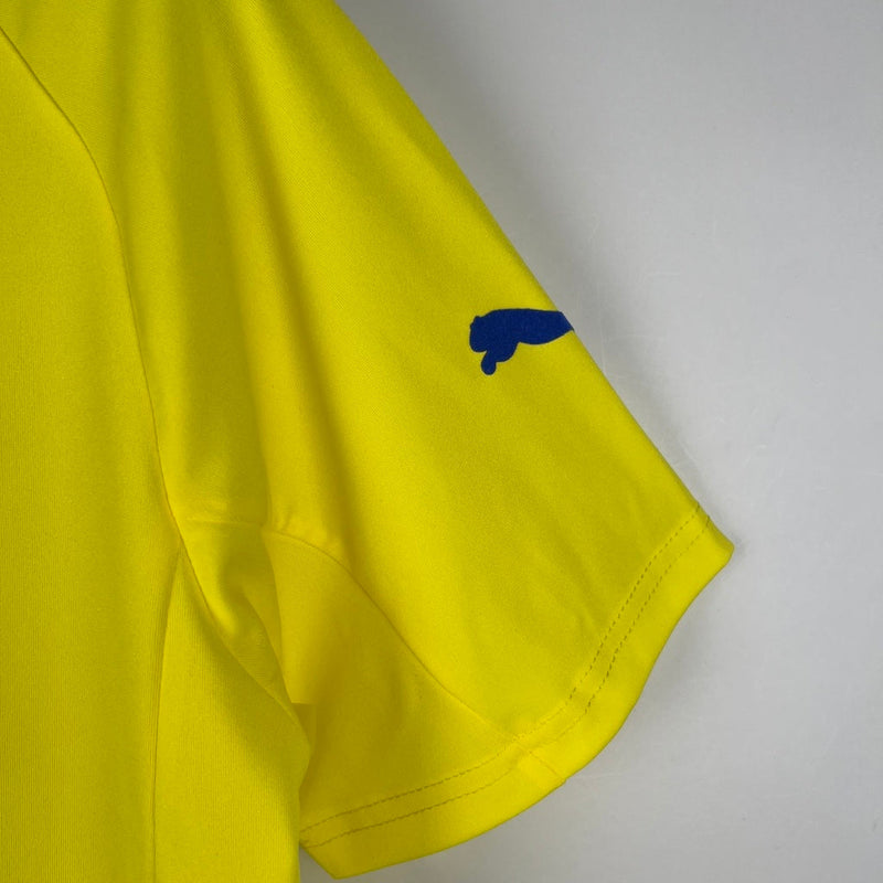 Camiseta retro local del Villarreal I 05/06 Puma Fan para hombre - Amarillo