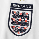 Camiseta retro de local de la selección nacional de Inglaterra 2006 para hombre - Blanca