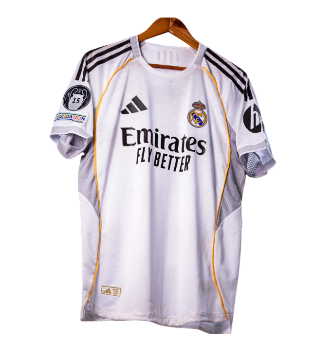 Camiseta de local del Real Madrid 2025/26 para hombre - Blanca