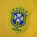 Camiseta retro de la selección brasileña - Camiseta de aficionado de manga larga para hombre (Brasil 2006)