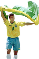 Camiseta retro de la selección brasileña 94/95 - Brasil I Hombre - Amarilla