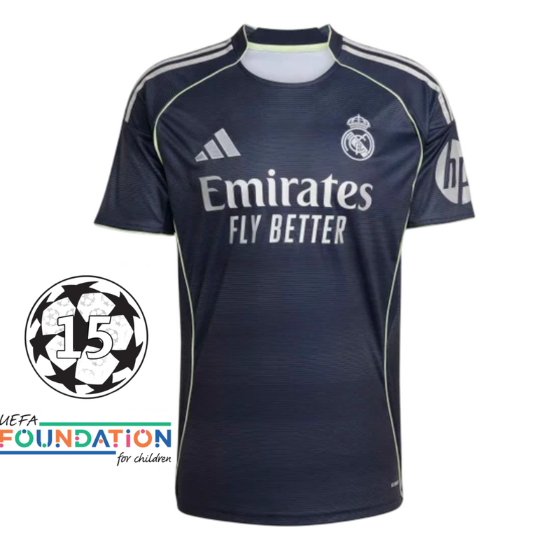 Camiseta visitante del Real Madrid 2025/26 Adidas Player para hombre -