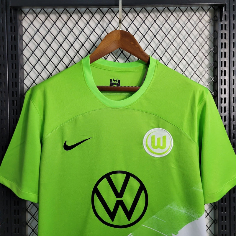 Camiseta Nike para hombre del Wolfsburgo 23/24 - Verde