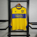 Camiseta Adidas Originals Tigres - Manga larga 23/24 para hombre - Amarilla