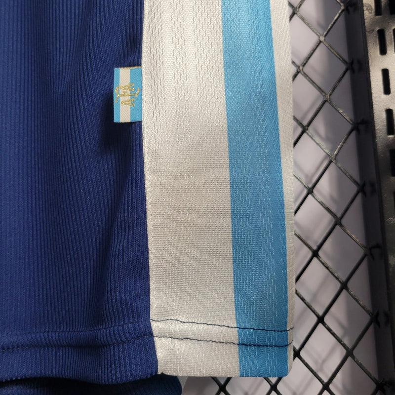 Camiseta Adidas Retro II 1998 de la Selección Argentina para Fans - Azul