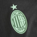 Camiseta de aficionado del Milan Third Third III 24/25 para hombre - Negra y verde