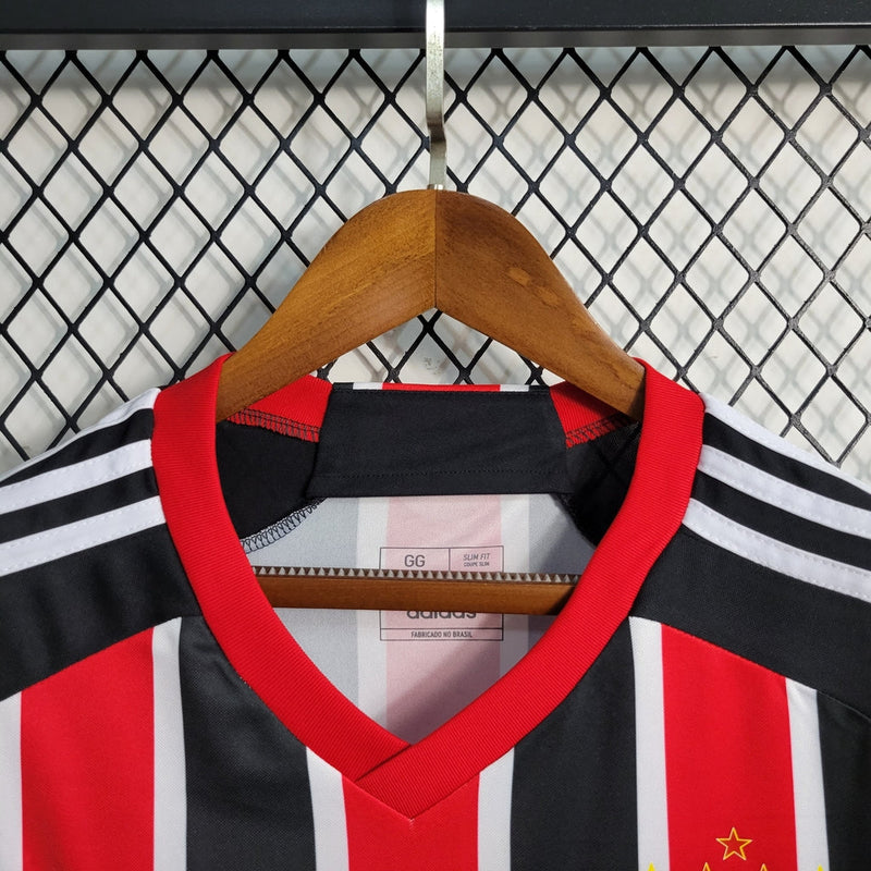 Camiseta de aficionado São Paulo II 23/24 Adidas Hombre - Tricolor
