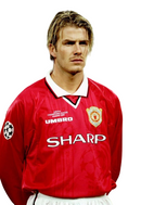 Camiseta retro de aficionado del Manchester United (99/00) para hombre - Roja