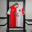 Camiseta de aficionado Castore para hombre del Fyenoord Home 23/24 - Roja y blanca