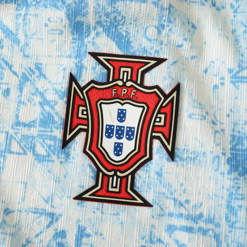 Camiseta de jugador de Portugal Visitante II 24/25 para hombre - Azul