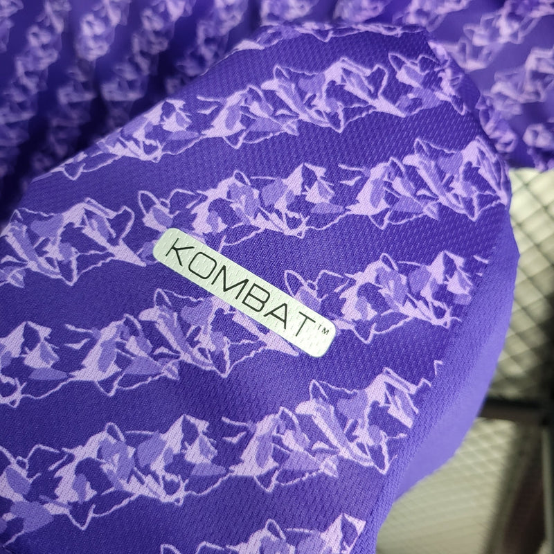 Camiseta de local de la Fiorentina - 23/24 - Camiseta de aficionado Kappa para hombre - Morada