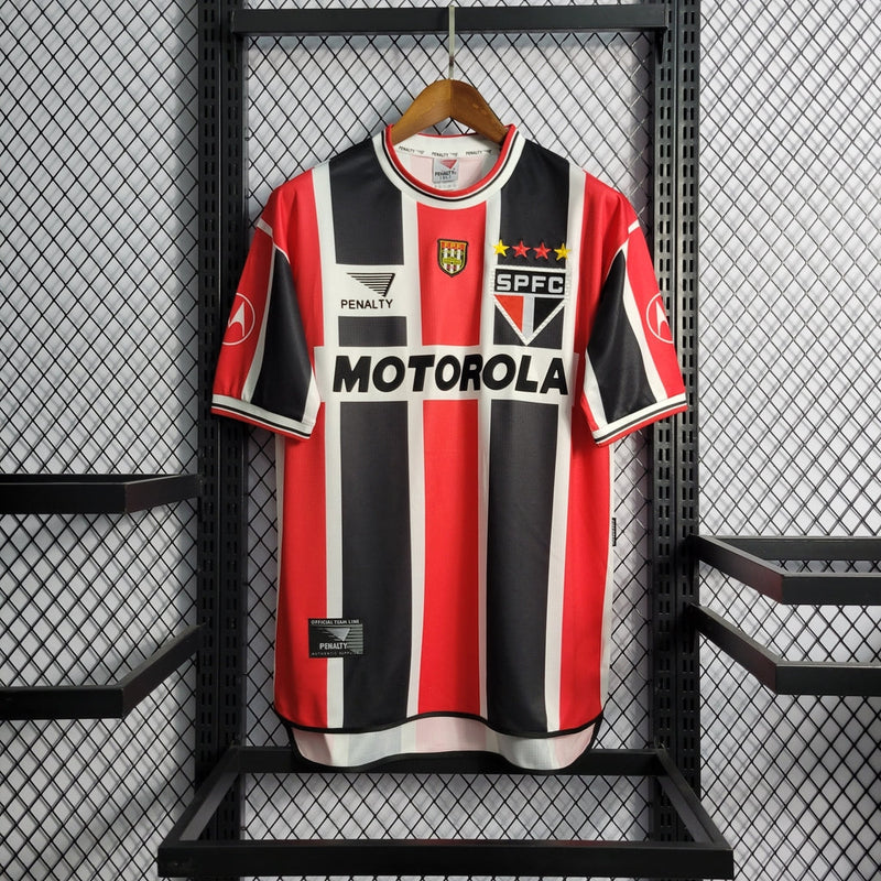 Camiseta São Paulo Retro II 2000 Penalti Fan Hombre Tricolor