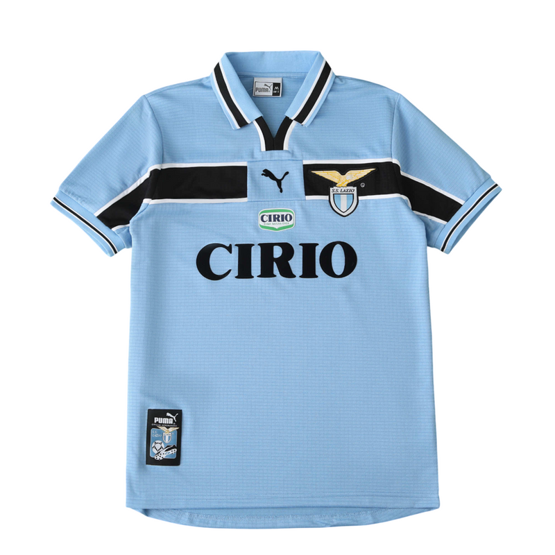 Camiseta retro de local de la Lazio 98/99 para hombre - Azul