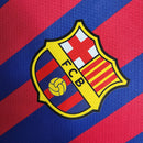 Camiseta retro de local del Barcelona 11/12 para hombre - Azul rey y rojo