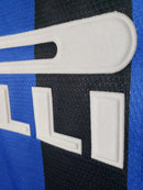 Camiseta retro de local del Inter de Milán 1998 para hombre - Negra y azul