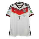 Camiseta retro de local de la selección alemana 2014 de Adidas para hombre - Blanca