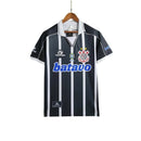 Camiseta de aficionado retro del Corinthians de la reserva de 1999 para hombre - Negra
