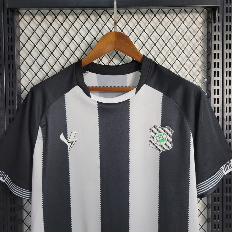 Camiseta de aficionado del Figueirense Local 23/24 para hombre - Blanco y negro