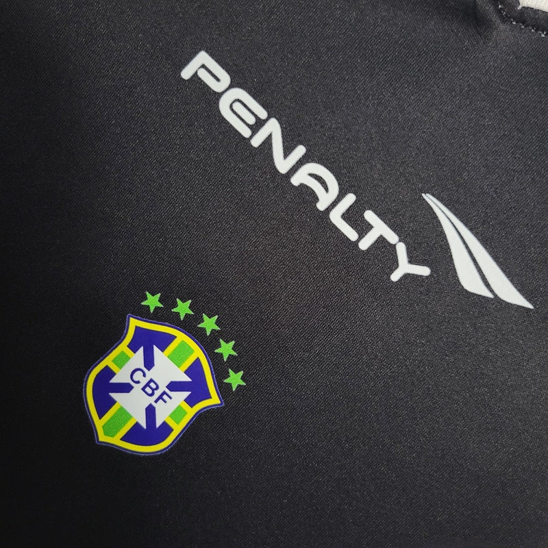 Camiseta retro de local del Vasco da Gama 2011 para hombre (blanco y negro)