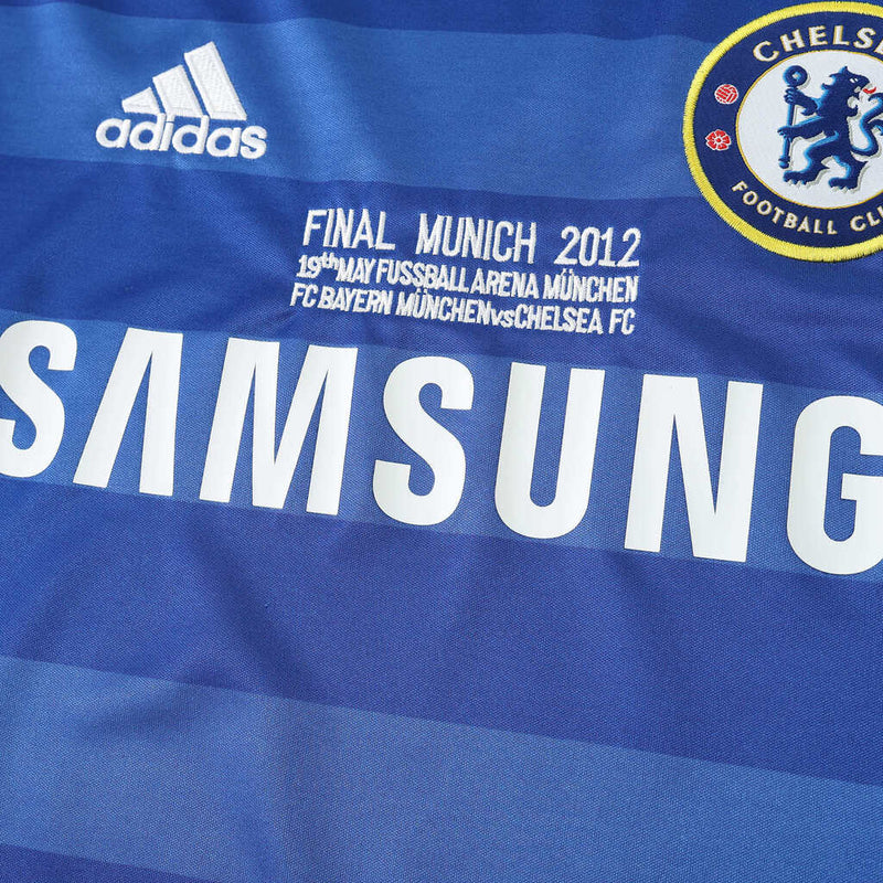 Camiseta retro de manga larga de local del Chelsea 11/12 para hombre - Azul